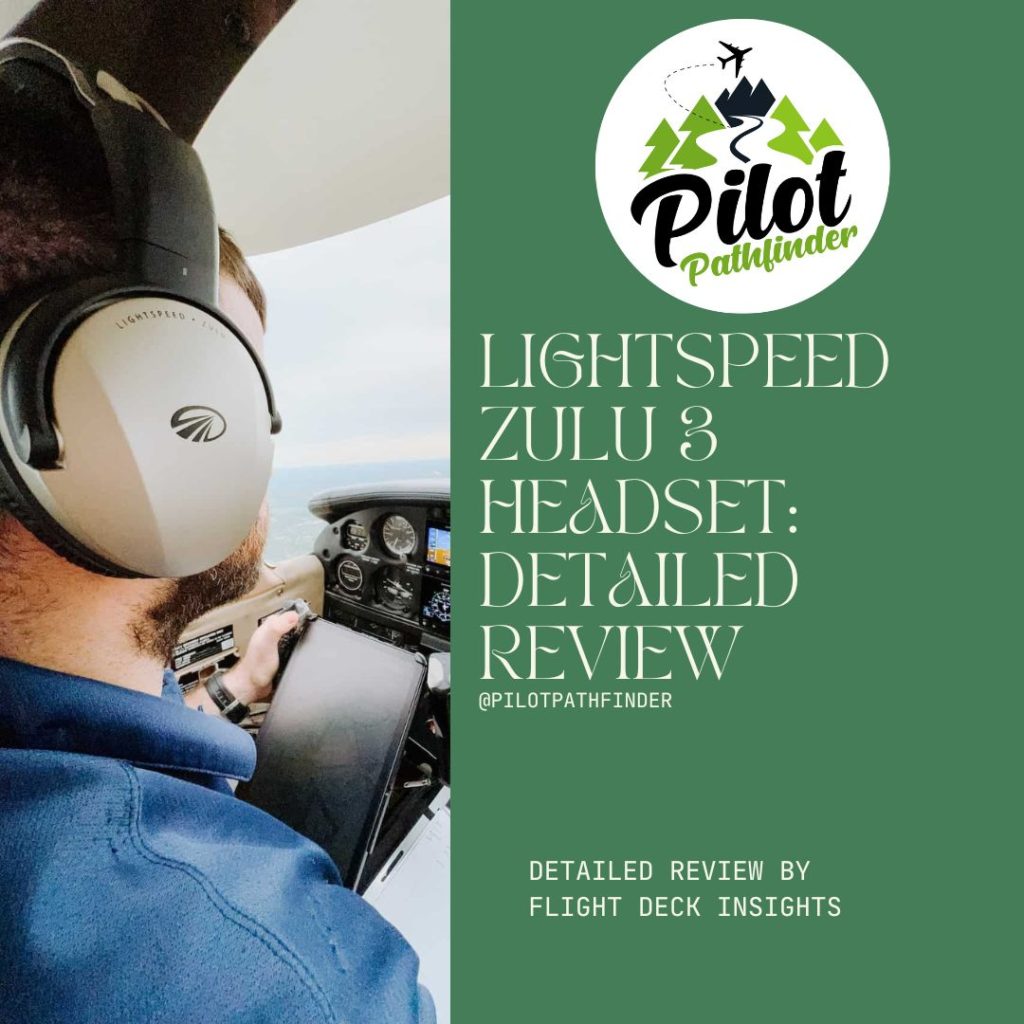 Lightspeed Zulu 3 Aviation Headset
